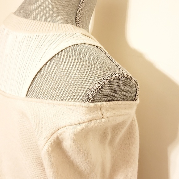 NEW Derek Lam 10 Crosby Layered Cream Sweater - Picture 6 of 7